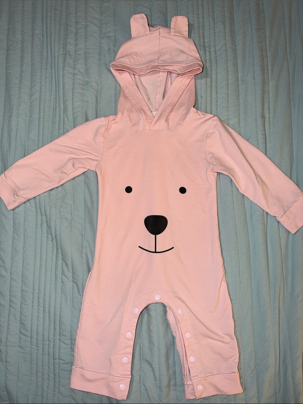 Baby Bear Lightweight Jumpsuit/Costume with Hoodie